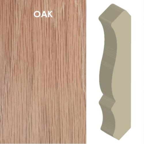 OAK CROWN MOULD WM51 3-1/4"