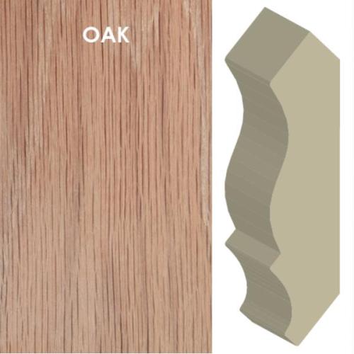 OAK BED MOULD WM74 (F604)
