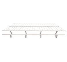 12" x 12' WHITE OPEN SLIDE SHELF