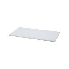 12" x 24" WHITE 5/8" WOOD SHELF