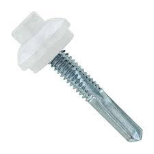 1-1/4" WHITE METAL TO METAL SCREW