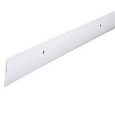 4' WHITE DOOR SWEEP