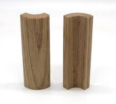 3-3/4" OAK BASE RADIUS CORNER