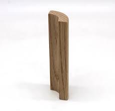 6-1/2" OAK BASE RADIUS CORNER