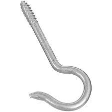 SCREW HOOK 4-7/16"