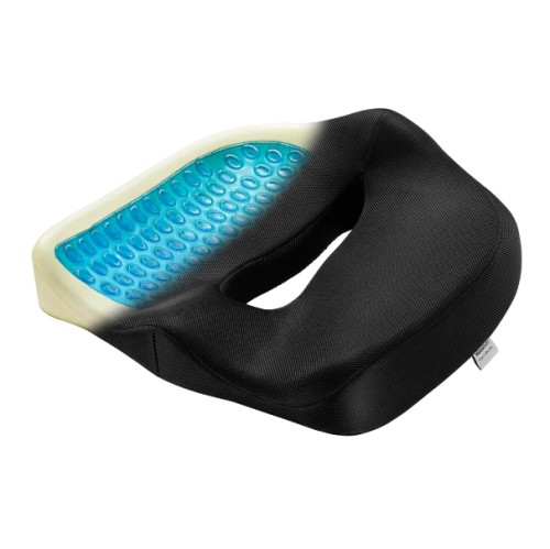 HON Skip Seat Cushion - Polyurethane Foam Filling - Easy to Clean, Comfortable - Slate HON Skip Seat Cushion - Polyurethane Foam Filling - Easy to Clean, Comfortable - Slate