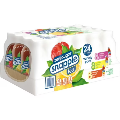 Snapple Tea Zero Variety 24 Pack