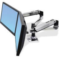 Ergotron 45-245-026 Mounting Arm for Flat Panel Display - Silver - 27" Screen Support - 40 lb Load Capacity - 75 x 75, 100 x 100 - VESA Mount Compatible