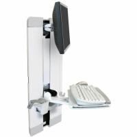 Ergotron StyleView 60-609-216 Lift for Flat Panel Display, Keyboard - White - 24" Screen Support - 33 lb Load Capacity - 75 x 75, 100 x 100 - VESA Mount Compatible