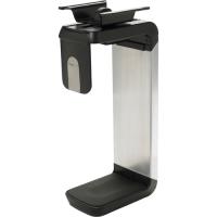 Humanscale Cpu Holder In In Brushed Aluminium Or Black - Steel, Aluminum, Polypropylene