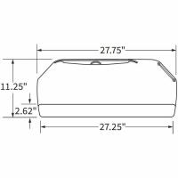 Workrite Ergonomics Mounting Tray for Mouse, Keyboard