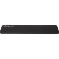 Goldtouch SlimLine Wrist Rest - 0.38" x 3" - Black - Lycra, Gel - Stain Resistant