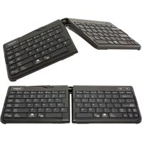 Goldtouch Go 2 Bluetooth Mobile Keyboard - Wireless Connectivity - Bluetooth - USB Interface - PC, Mac - Black