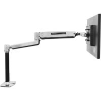 Ergotron Desk Mount for Flat Panel Display - Polished Aluminum - Height Adjustable - 42" Screen Support - 25 lb Load Capacity - 75 x 75, 100 x 100, 200 x 100, 200 x 200 - 1 Each