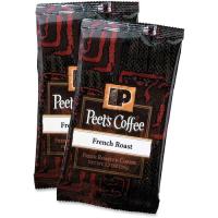 Peet's French Roast Coffee - Dark - 2.5 oz Per Pack - 18 / Box