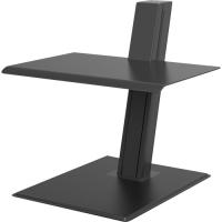 Humanscale Quickstand Eco, Laptop, Black - 35 lb Load Capacity - 28.1" Height x 28" Width x 29.2" Depth - Freestanding - Black