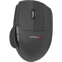 Contour Unimouse Mouse - PixArt PMW3330 - Cable - Black, Slate - USB - 2800 dpi - Scroll Wheel - 6 Button(s) - Left-handed