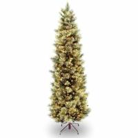 National Tree Christmas Tree - 6.5ft- Clear, Green - Christmas Theme