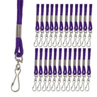 Lanyard - Standard Hook Rope Style - Purple - 24 / Pack