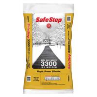 SafeStep 3300 Rock Salt/Halite Ice Melter, 25LB, 1 Bag