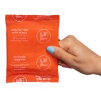 Aunt Flow Menstrual Pad Packets, 500/CT