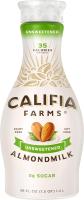 Califia Farms Unsweetened Almond Milk, 48 Oz - Sugar Free - (California Bay Area Delivery Only) - 48 fl oz, (1.42 L)
