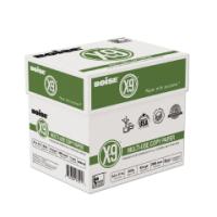 X-9 Multipurpose Copy Paper - 92 Bright, 20lb, 8.5 x 11, White, 500 Sheets/Ream, 5 Reams/Carton