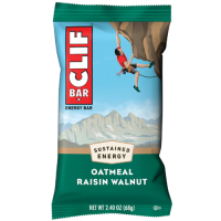 Clif Bar Oatmeal Raisin Walnut - Energy Bar - Individually Wrapped - 2.40 oz - 12 Bars / Box