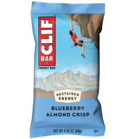 Clif Bar Blueberry Almond Crisp - Energy Bar - Individually Wrapped - 2.40 oz - 12 Bars / Box