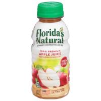 Florida's Natural 100% Premium Apple Juice, 10 oz, 24 Bottles/CT