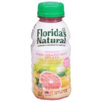 Florida's Natural Pink Grapefruit Splash Juice, 10oz, 24 Bottles/CT