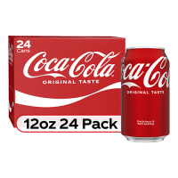 Coke Soft Drink - 12 fl oz (355 mL) - 24 / Pack