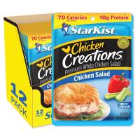 StarKist Chicken Creations, Chicken Salad, 2.6 oz Pouch, 12/CT