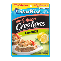StarKist Salmon Creations Lemon Dill, 2.6oz., 12/CT