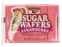 Keebler Sugar Wafers, Strawberry, 2.75 oz., 12/PK, 12PK/CT