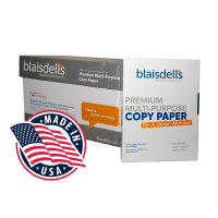 Blaisdell's Copy & Multipurpose Paper -  8 1/2" x 11" - 92 Brightness - 20 lb - 5000 / Carton - White