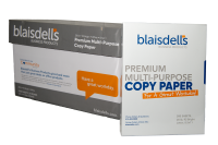 Blaisdell's Copy & Multipurpose Paper - 8 1/2" x 11" - 92 Brightness - 20 lb - 5000 / Carton - White