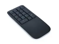 Kinesis Quiet Linear Mechanical Switches, Bluetooth/USB Connectivity, Programmable, Backlighting. Black Case, 1/EA