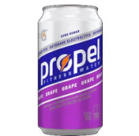 Propel Zero Grape-Flavored Electrolyte Water Beverage - 12 fl oz - Zero Sugar - 24 / Carton