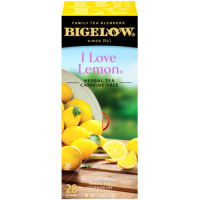 Bigelow I Love Lemon Herbal Tea - 28 Bags / Box, 6 Boxes / Carton