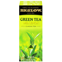 Green Tea with Lemon, Lemon, 0.34 lbs, 28/Box