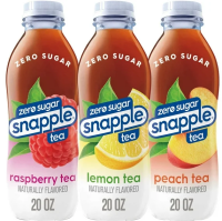 Snapple Zero Sugar - Variety Pack - 20 Oz Bottle - Ice Tea - (California Delivery Only)