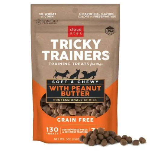 TRICKY TRAINERS GF CHEWY PB 5OZ