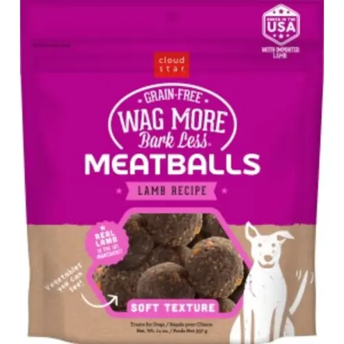 WMBL GF MEATBALL LAMB 14OZ