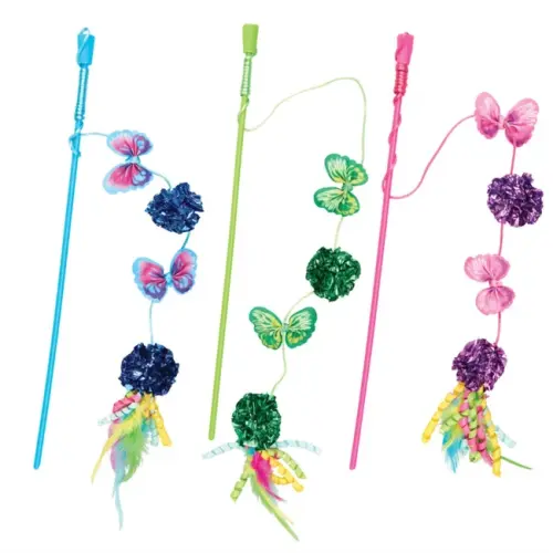 BUTTERFLY & MYLAR WAND