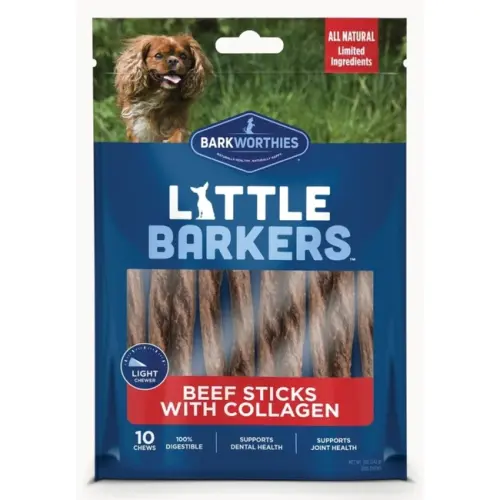 LITTLE BARKERS BEEF STICKS 10PK