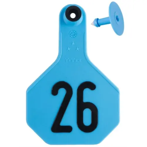 Y-TEX 3STAR BLUE #26-50 EAR TAG