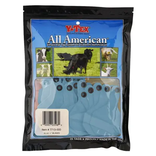 Y-Tex 3 Star Blue Tag Blank