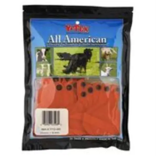 Y-Tex 3 Star Orange Tag Blank