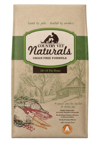 CV NATURALS GRAIN FREE DOG FOOD 30#